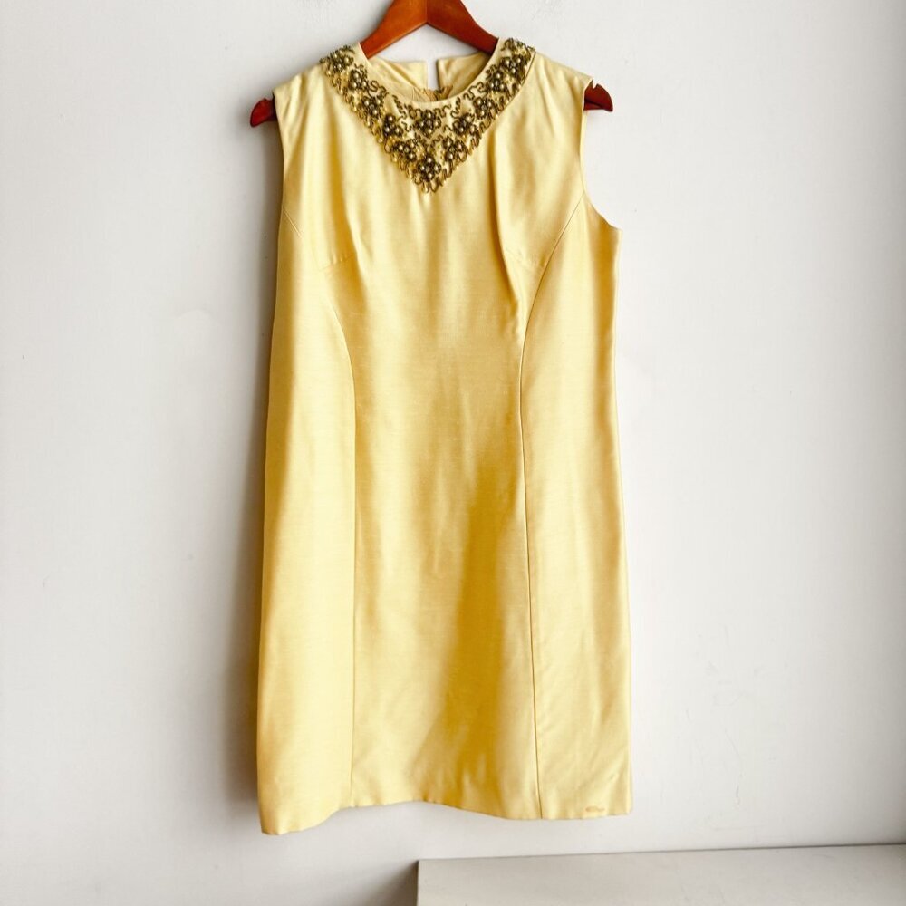 Vintage Adrian First Name in Dresses Sheath Dress + Blazer 2 Piece Set M - Picture 3 of 13
